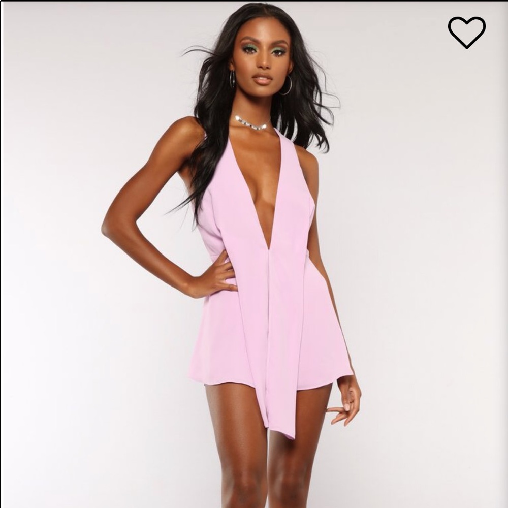 Lavender Romper